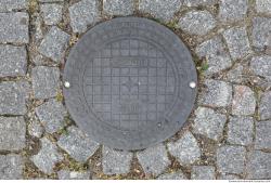 Photo Textures of Manhole Cover 